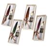 Pen Set Vintage Creativity Ink Carving Writing Suit for Lover Teacher Classmate Gift