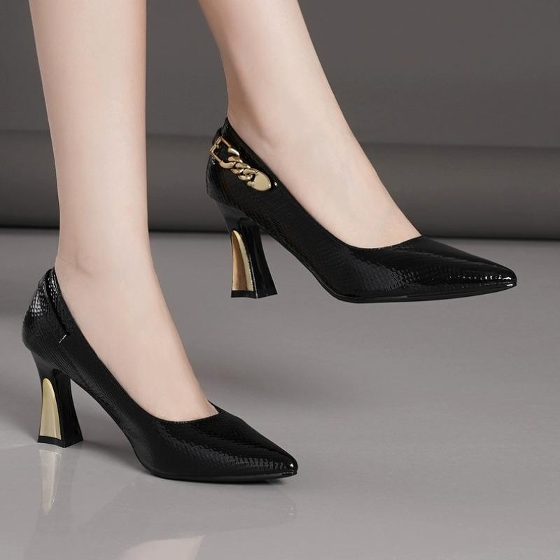 Sapatos De Mulher Mulheres Fofos Elegantes Bonitos Confortáveis Slip on Festa Salto Agulha Sapatos Moda Feminina Scarpins de Escritório