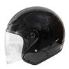 MOTO BASE SG/PSC Standard Open Face Motorcycle Jet Helmet / MBHL-SJ01 (Pearl Black/XL (Under 61-62cm))
