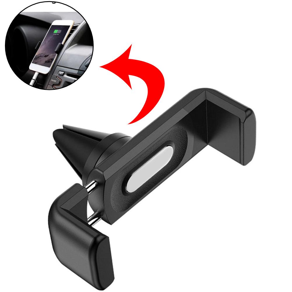 Simple GPS Navigation Phone Holder Interior Accessories Car Phone Holder Universal Adjustable Mount Car Air Outlet Mount Clip
