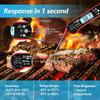 Digital Folding Food Thermometer with Automatic Rotation: Instant Read, Waterproof, and Electronic Temperature Probe for Kitchen and Meat Use
