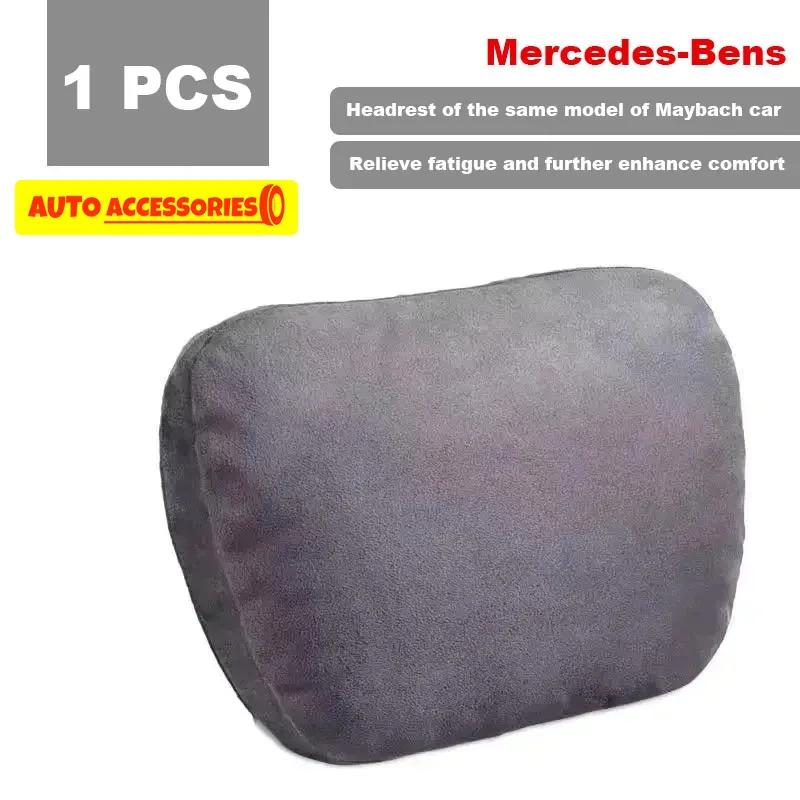 New Car Headrest Neck Support Seat / Maybach Design S Class Soft Universal Adjustable Car Pillow Neck Rest Cushion High Quality