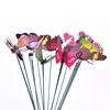 15Pcs/Lot Artificial Simulation Butterfly Stakes Garden Outdoor Decorations