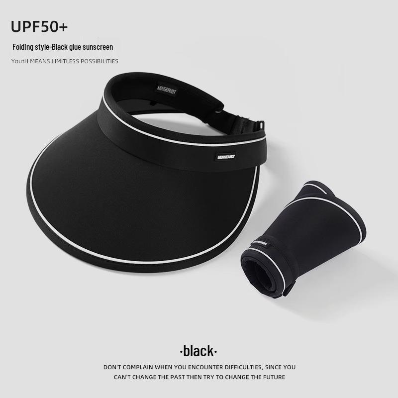 Sun Protective Women's Topless Visor: UV-Blocking, Climbing Hat - Newcomers Save 5 Yuan!