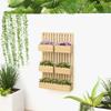 Wall-Mounted Planter Vegetable Garden with 5 Removable Solid Wood Boxes Trellis 60 X 16 X 100 Cm