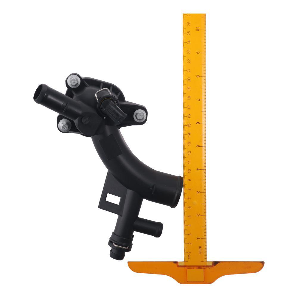 1pcs Car Accessories Black Engine Coolant Water Outlet ABS 1338030 Thermostat Housing 55565334 25193922 for Sonic