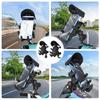 Cycling Phone Holder,Upgraded Motorcycle Phone Mount Bicycles Phone Mount Handlebar Cellphone Clamps