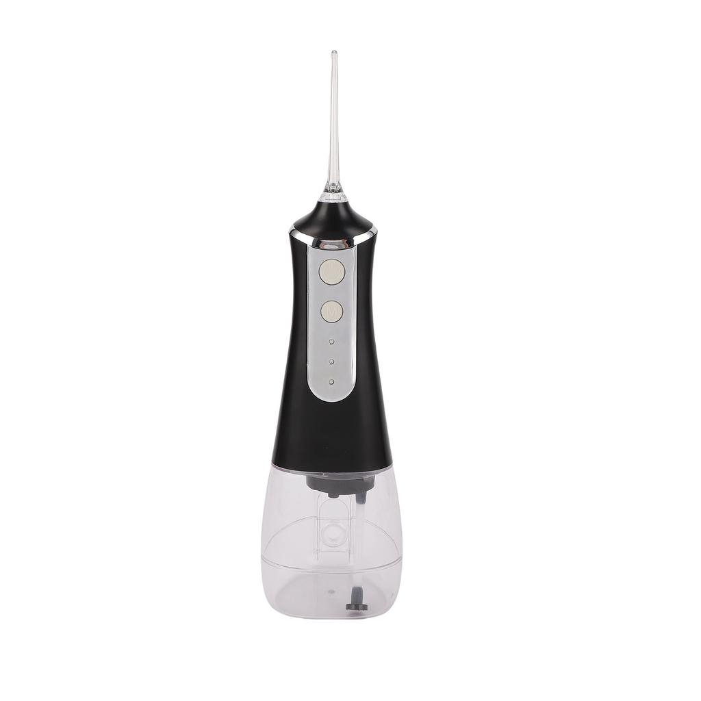 Water Teeth Irrigator 300 ML IPX6 Water Proof 40-130 PSI Pressure Electric Oral Irrigator with 5 Replacement Nozzles