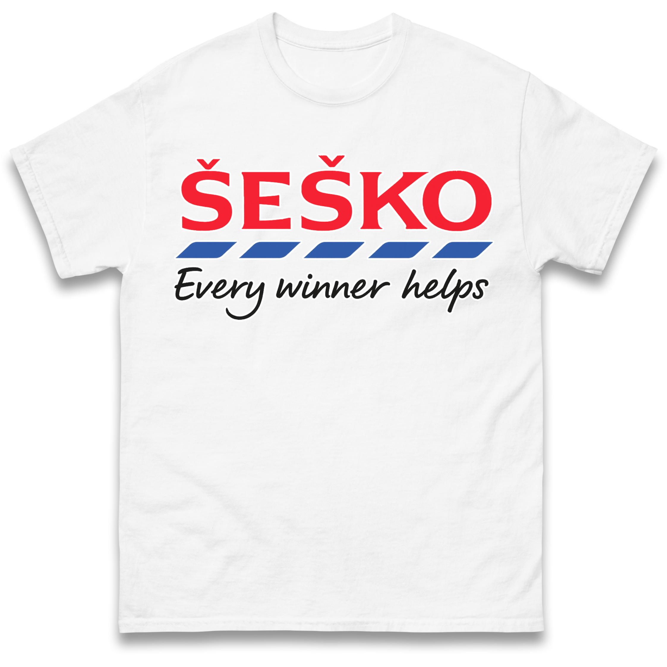 

Sesko Every Winner Helps T Shirt Tshirt Mens Womens Unisex Tops Tees 2XL
