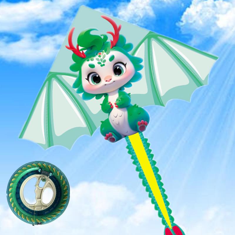 Weifang Snake Treasure Cartoon Kite - Easy-to-Fly for Adults & Kids