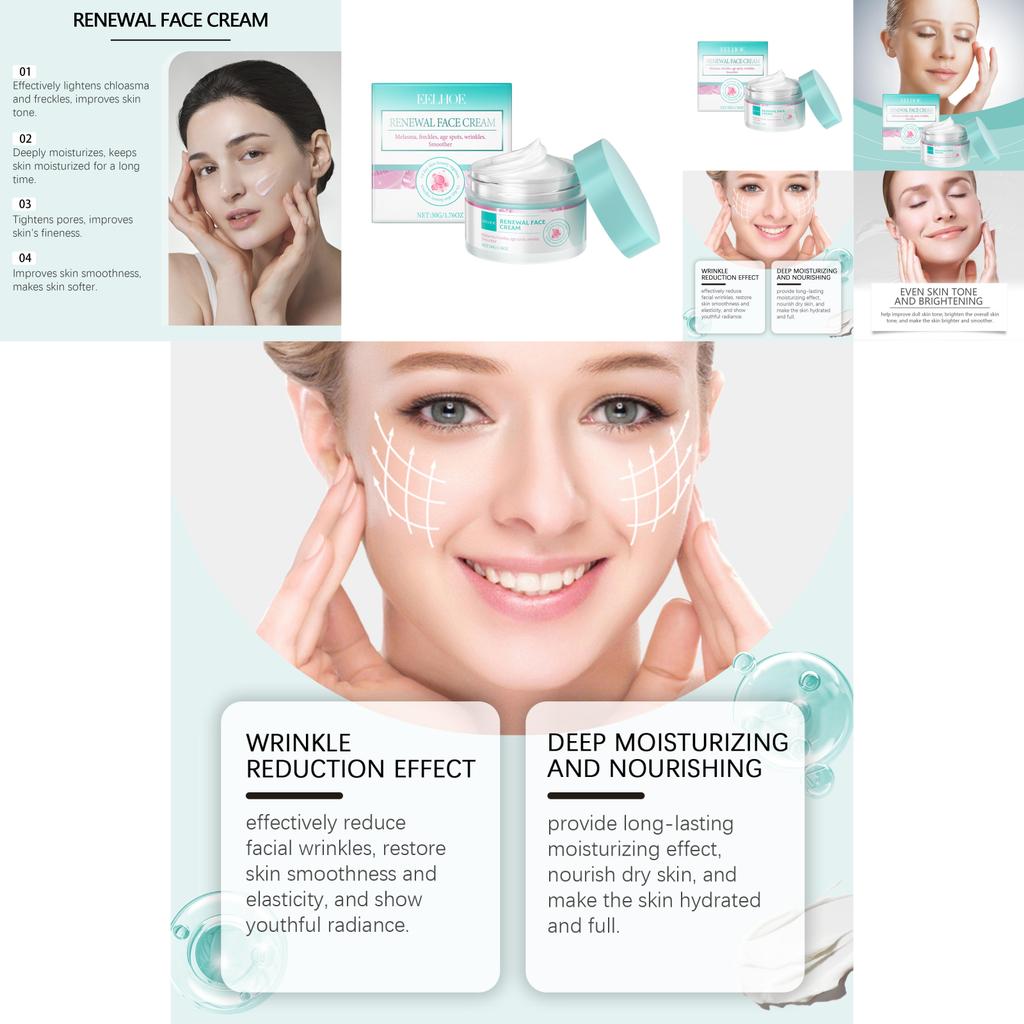 Eelhoe Nourishing Facial Cream Luxurious Hydrating Moisturizer For Soft Radiant Skin