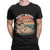 Capybara Dont worry Be Cappy T Shirt Summer  Hip Hop TShirts Man Cotton O Neck Plus Size Top Tees ShortSleeved Vintage Tshirt