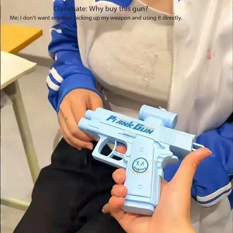 Handheld Manual Water Gun Prank Two-Way Spray Watergun Toys Summer Outdoor Beach Swimming Pool Water Pistol Toy For Children
