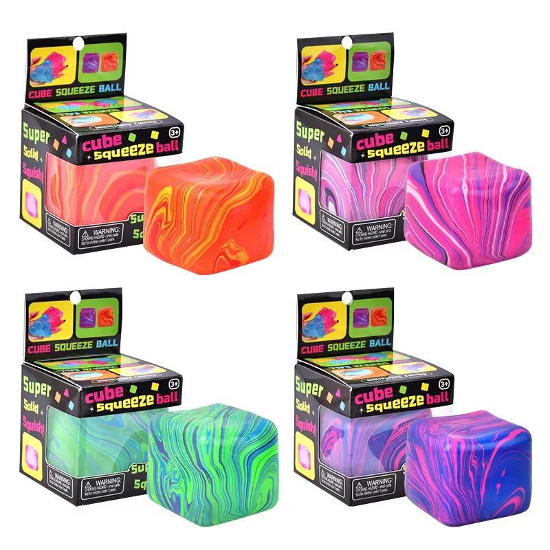 Decompression Simulation Ice Cube Pinch Le Maltose Slow Rebound Cube High Transparency Creative Vent Toy