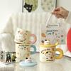 High-Value Ceramic Mug: Cute, Practical Birthday Gift for Boyfriend, Girlfriend, or Sisters