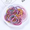 Spring sweet children's jewelry candy color tie hair rubber band girls do not hurt hair cute colored hair band