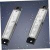 Milisten 6pcs 6 6led Boat Light On Pontoon Led Strip Light Waterproof Boat Navigation