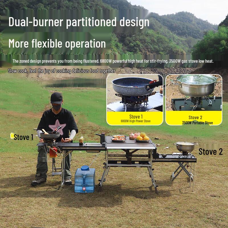 Zhan Ge C650-S Portable Folding Outdoor Camping Kitchen
