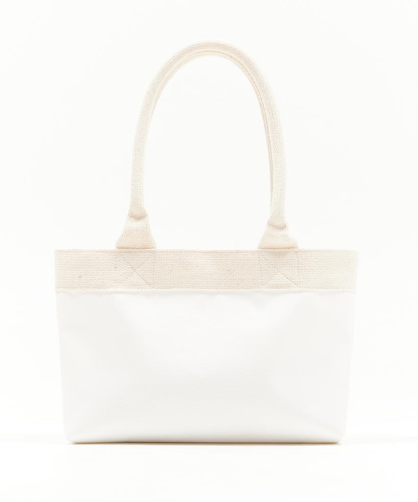 Cueclyp [Hidden Worker] Basic Tote Bag (White)
