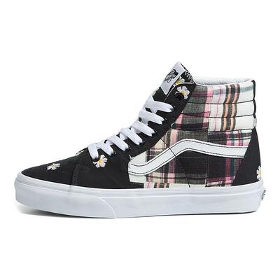 Sk8 Ležérne Vysoké Skateboardové Topánky Unisex Tenisky Čierne Biele Ružové VN0A7Q5NUUW