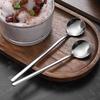 304 Stainless Steel Long Handle Dessert & Coffee Spoon