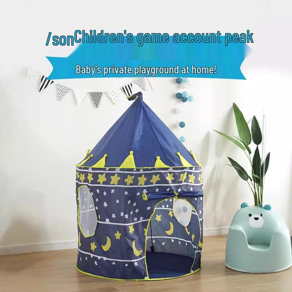 

Игровая палатка «Замок принцессы»: Детский игровой домик для ролевых игр в помещении