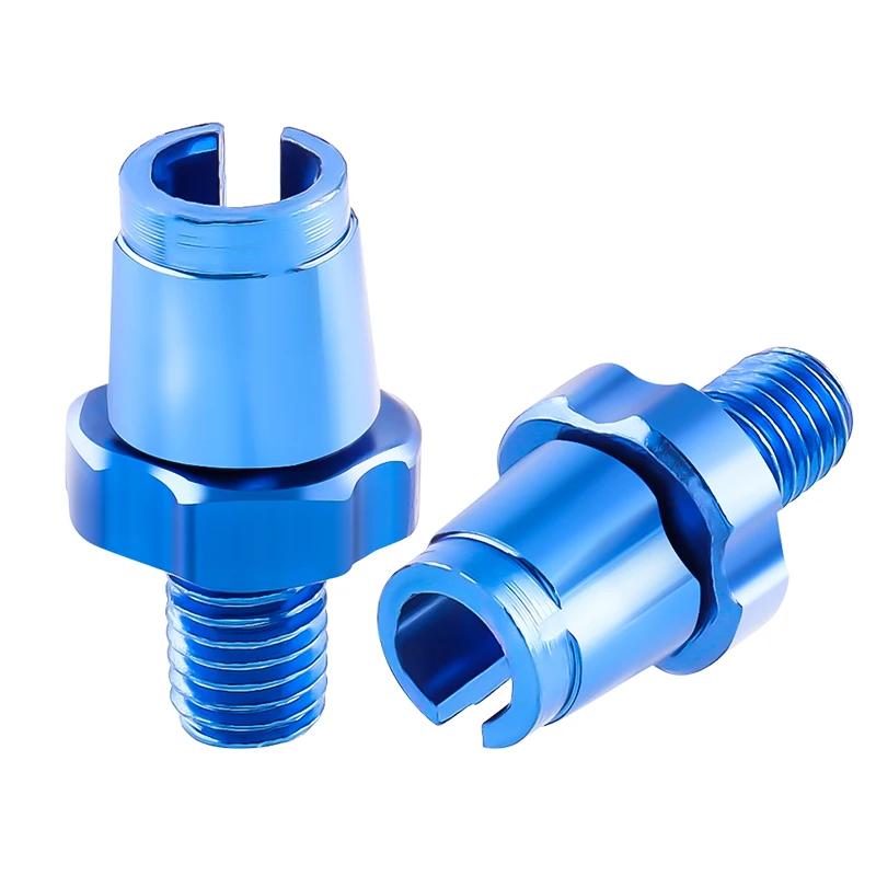 2pcs M7 Bicycle Brake Lever Adjusting Screws Bike Shifter Cable Adjuster Bolts Aluminum Oy Colorful Screws Cycling Parts