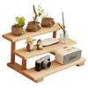 KIRIGEN Desktop Bookshelf Desk Desk Top Storage Height 3 Spice Jar Kitchen Rack, Storage, Rack, Bookshelf, Adjustable, Tiers, Storage, Rack,