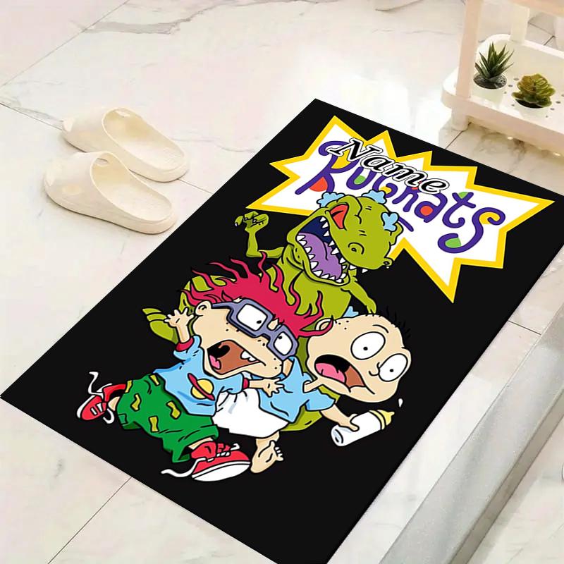 Custom 1Pc Rugrats Classic Adventures Rug Office Carpet Indoor Outdoor Entrance Doormat Nonslip Soft And Comfortable Living Room D2915243