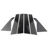 For Kia Forte -2024  Sedan 6pcS Set Black Pillar Posts Door Window Trim