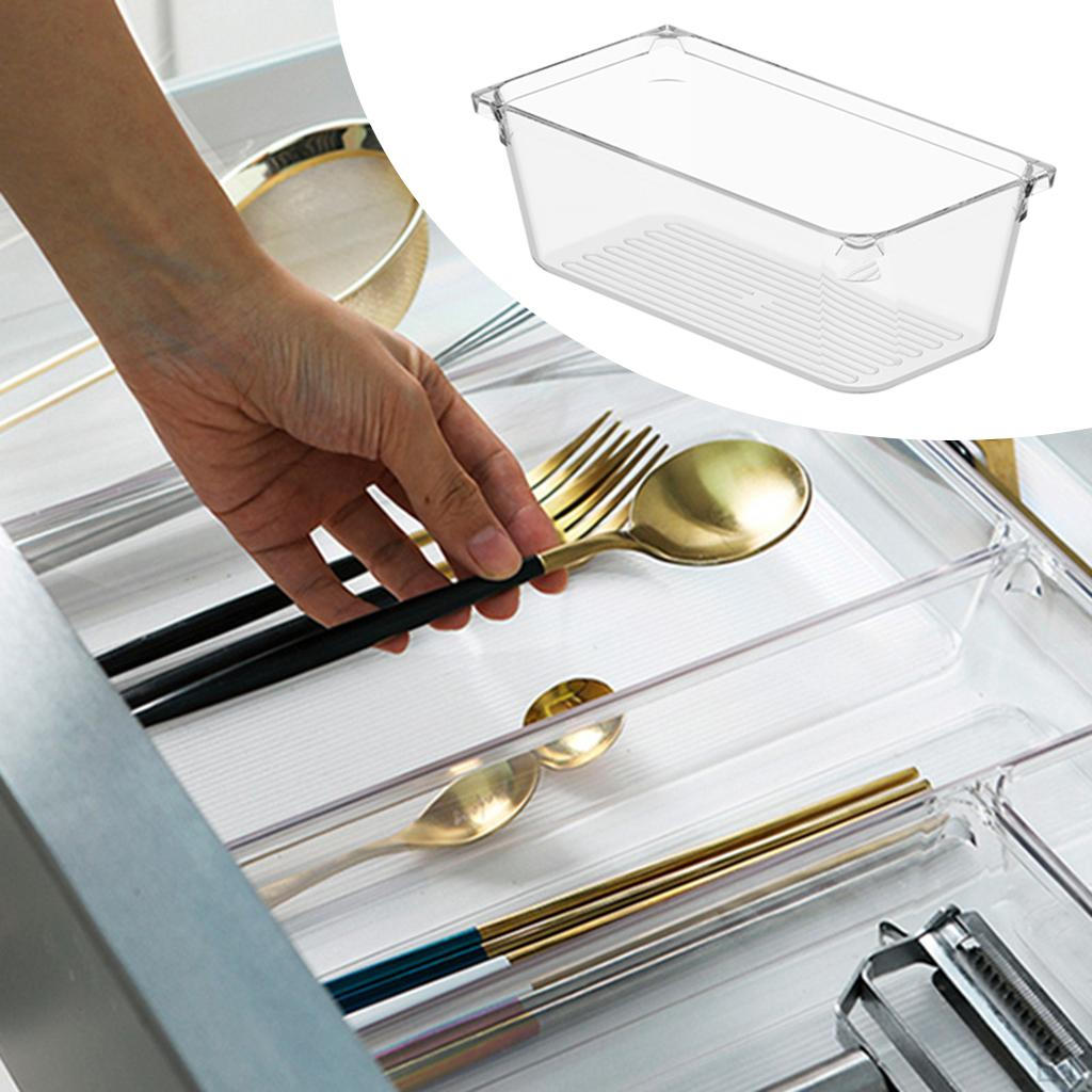 Clear Drawer Storage Solution for Organizing Cosmetics and Accessories