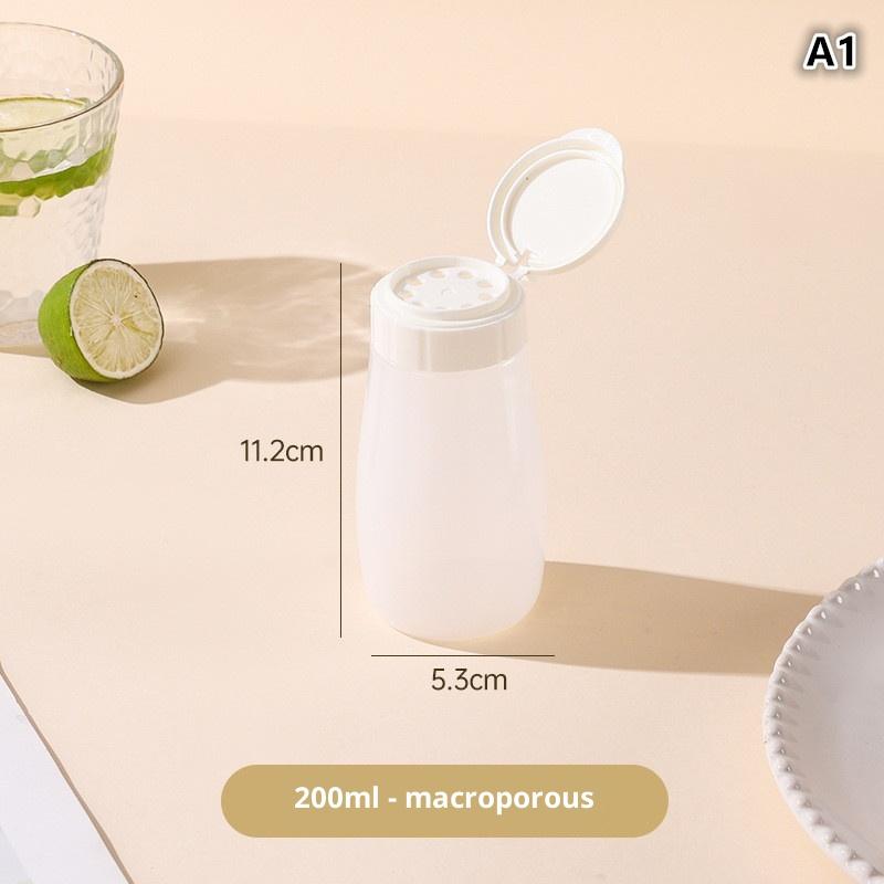 Plastová kořenka do kuchyně, láhev na koření na gril s víčkem, solnička a pepřenka, pepřenka, prachotěsná mini dóza na koření