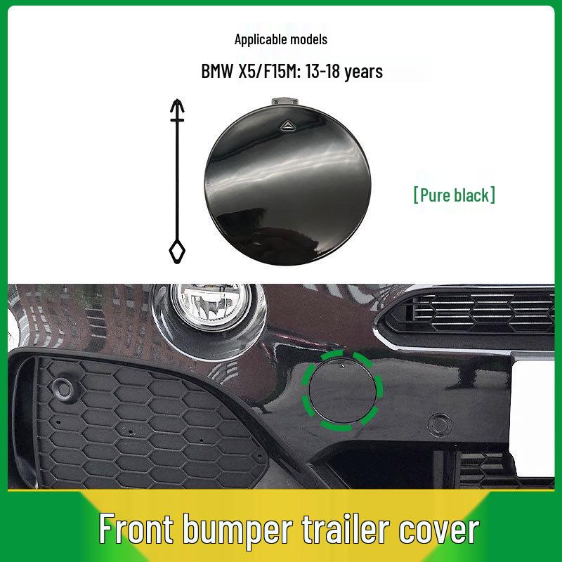 BMW X5 F15M Tow Hook Cover, Front Bumper, 51118060131