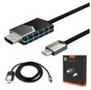 Adaptador USB 3.1 Tipo C a HDMI Mirascreen 2m convertidor imagen desde el teléfono