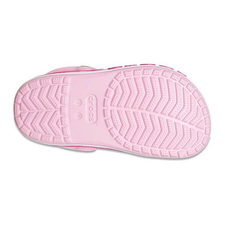 Crocs Sandálias Infantis Confortáveis Antiderrapantes Absorventes de Choque Sandálias Infantis Rosa-Bailarina 207018-6TG