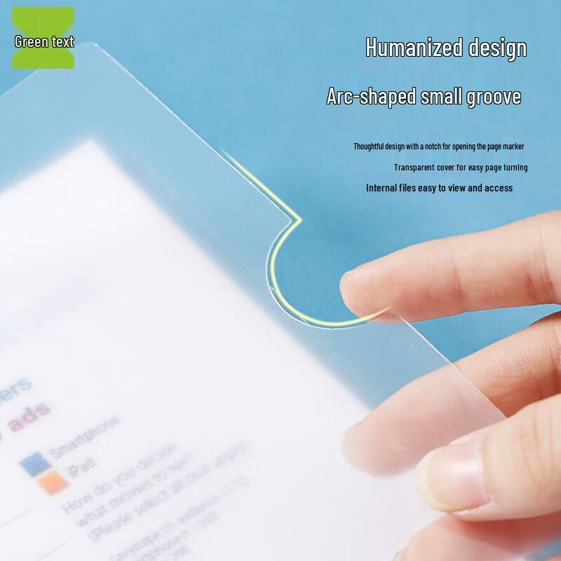 Morandi Color A4 Pull-Rod File Folders (10-Pack)