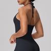 European & American High-Elastic Lace-up Backless Sports Bra for Training & Yoga