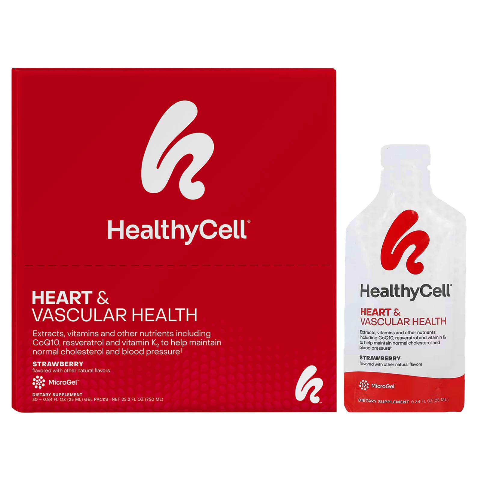 

Heart & Vascular Health, Strawberry, 30 Gel Packs, 25 Ml (0.84 Fl Oz) Each