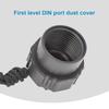 5-1Pcs Diving Dust Cap Threaded First Stage Valve Cover Easy To Use Dust Cover Plug for Din 1ST Stage Regulator