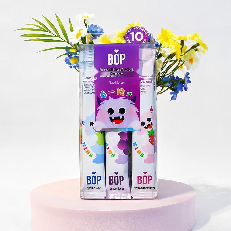 

BopPro Kids Probiotic Anti-Cavity Mouthwash Strips