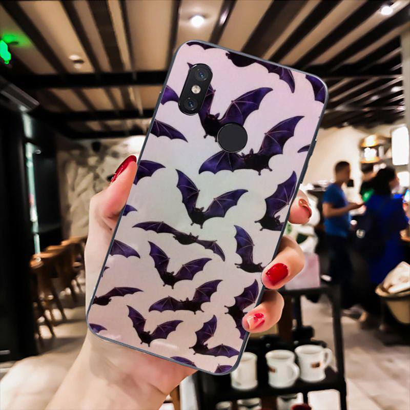 Cool Bat Wallpaper Phone Case For Xiaomi Mi 11 10 A2 A2lite A1 9 9SE 8Lite 8explorer F1 Poco M3 X3 Pro Fundas Cove