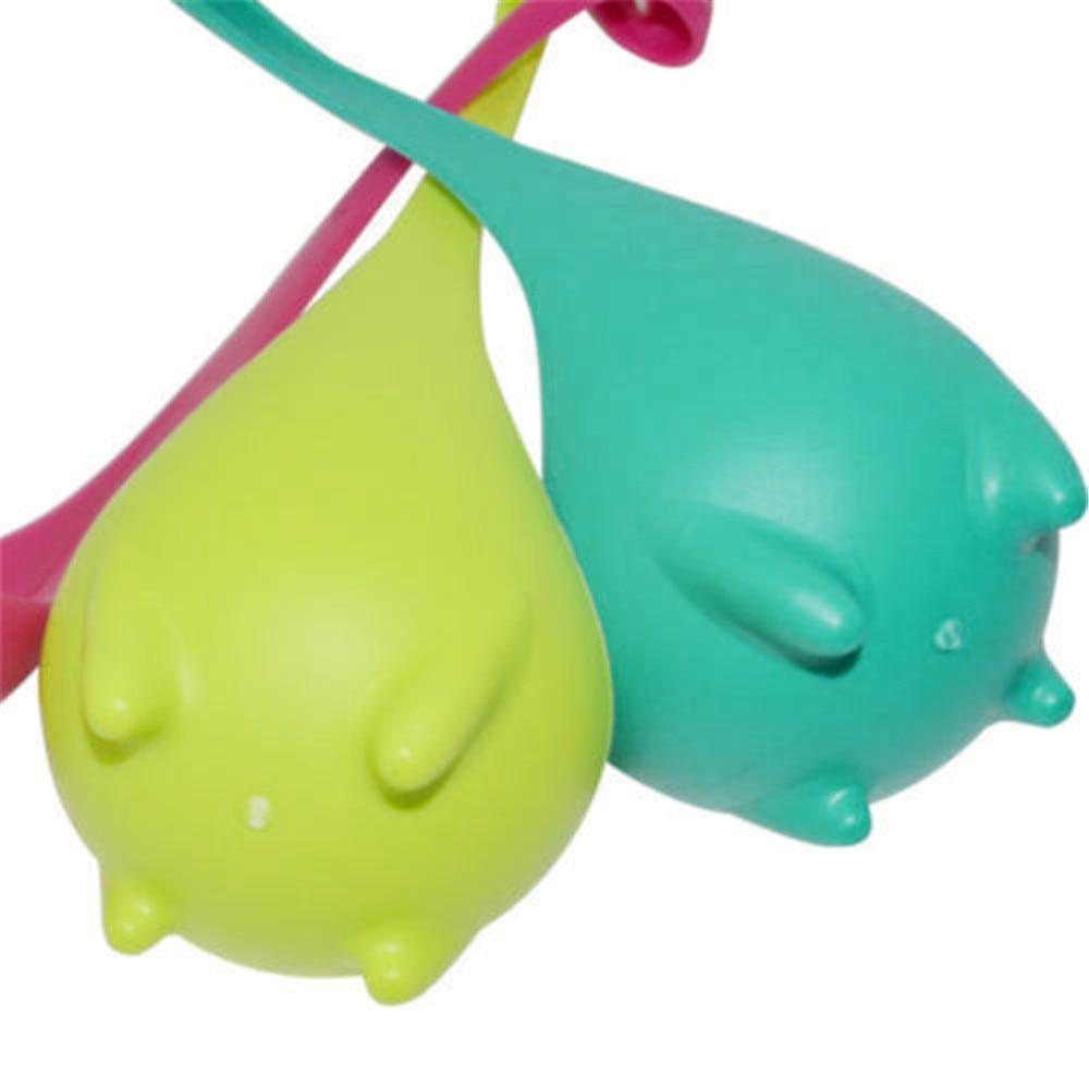 DI ORO Set 3 Utensili In Silicone: Cucchiaio Forato, Solido E Mestolo, Resistenti Al Calore, Antiaderenti, Nero - 5