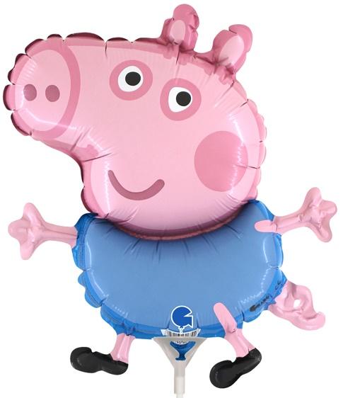 Peppa Pig George Birthday Foil Balloon 35cm