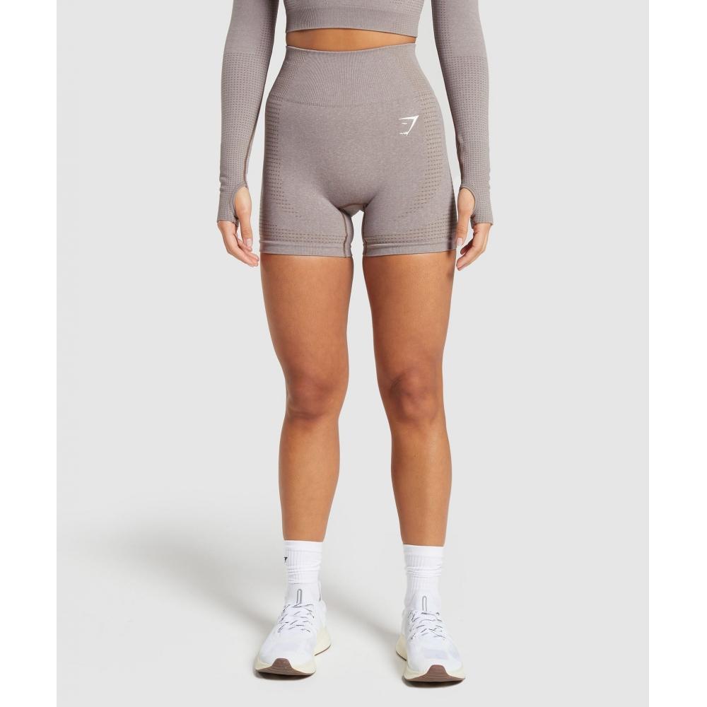 

GYMSHARK Vital Бесшовные шорты 2.0 Теплый серо-коричневый B1A4J NBB8 XL