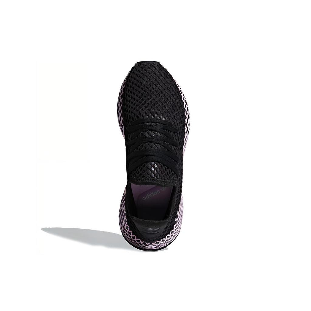 adidas Deerupt Core Black Clear Lilac Damskie B37602