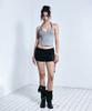 Peullijeunopallou Tana Button Shorts (Deep Black)