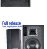 Professional Full-Range Speaker (10, 12, 15 Inch) for Home, KTV, Bar, Stage, Conference, Dance Studio