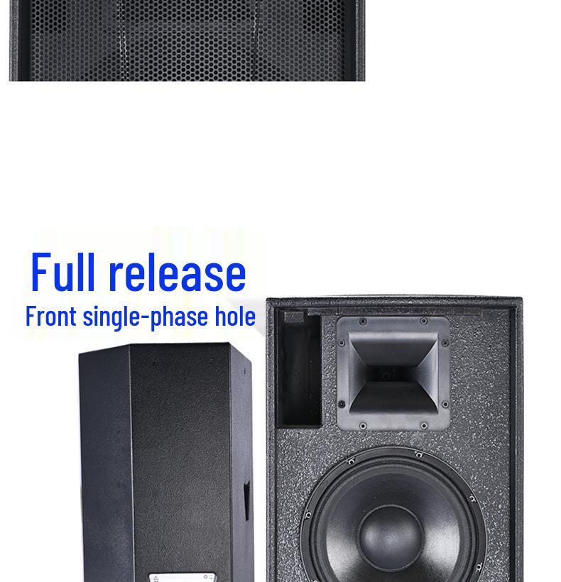 Professional Full-Range Speaker (10, 12, 15 Inch) for Home, KTV, Bar, Stage, Conference, Dance Studio