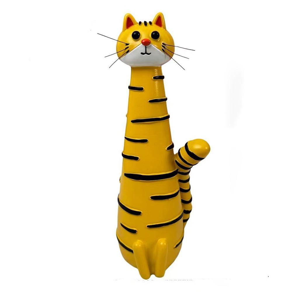 

Handcrafted Cat Shaped Flower Planter Cartoon Cat Bud Vase Gift Plant Pot Ornament Home Decor Style F