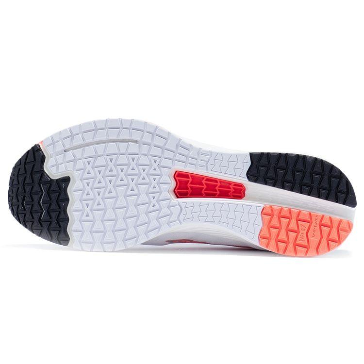 Li-Ning Dark Horse 4 White Fluorescent Congo Women Sneakers Standard-White Fluorescent-Congo-Red ARMR004-12